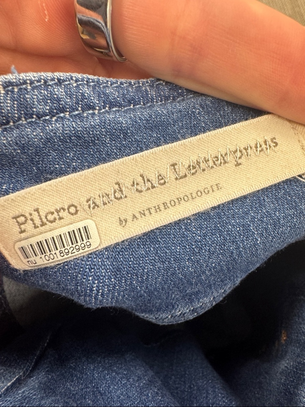 Anthropologie Pilcro and the Letterpress Sailor Jeans, size 28 - Picture 4 of 9